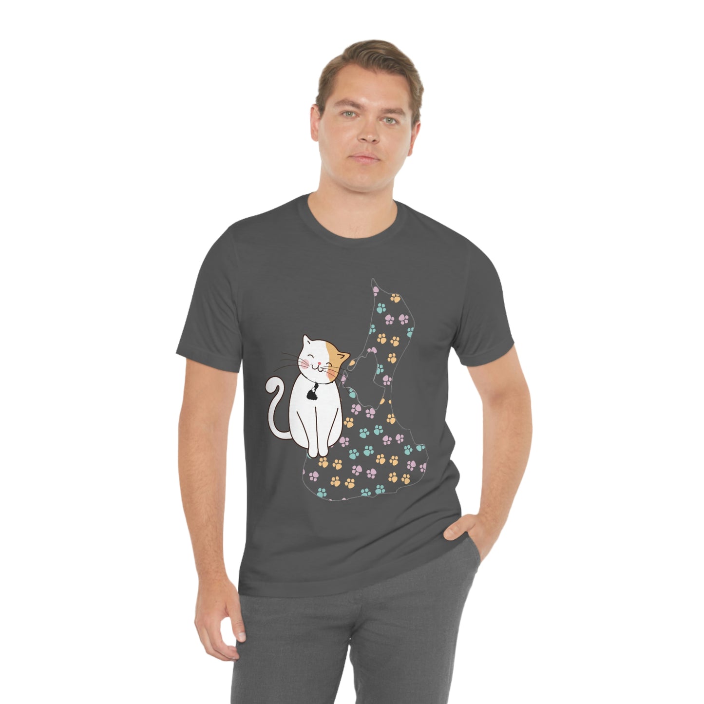 Block Island Paw Print T-shirt