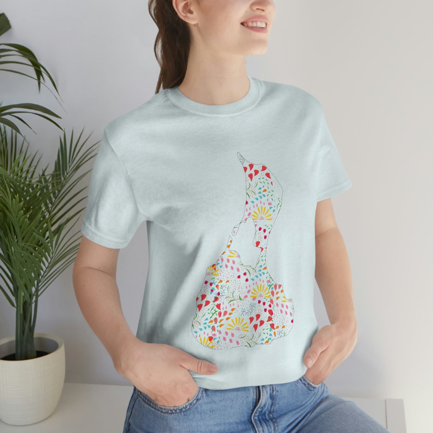 Block Island Flowers T-shirt