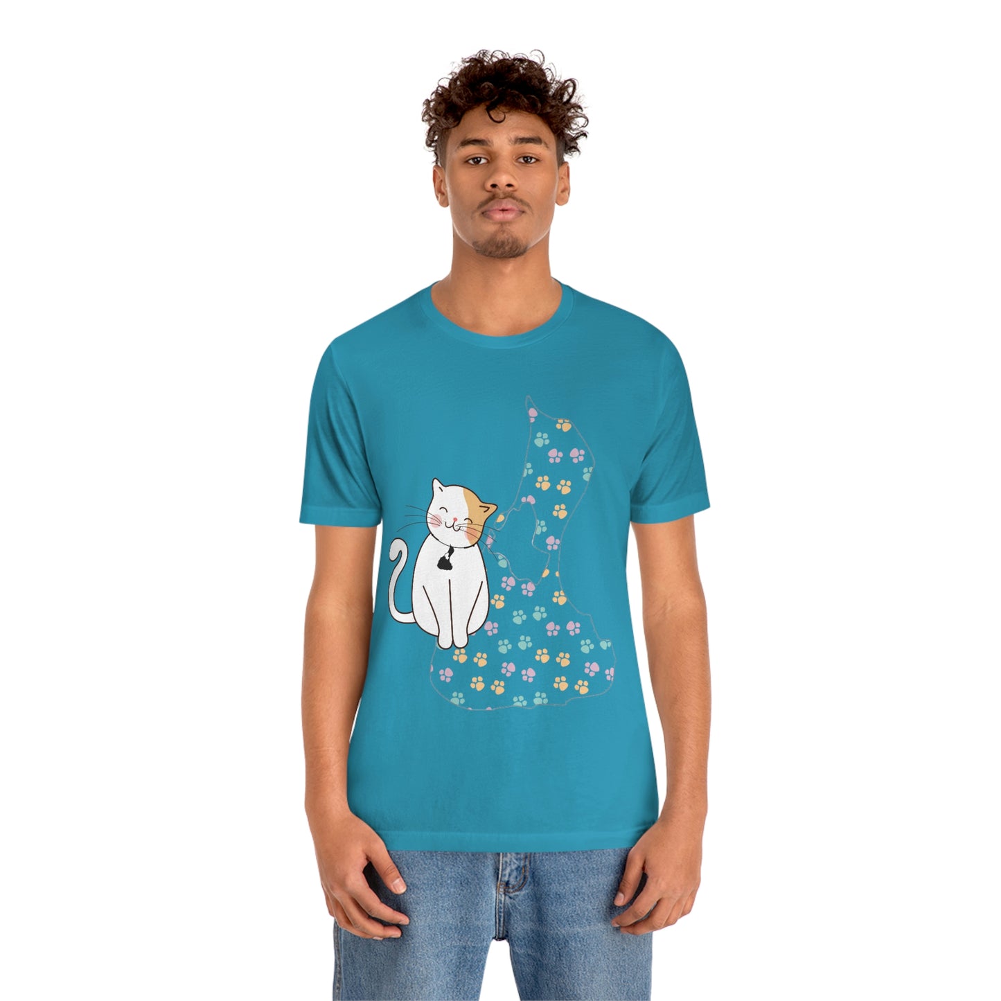 Block Island Paw Print T-shirt