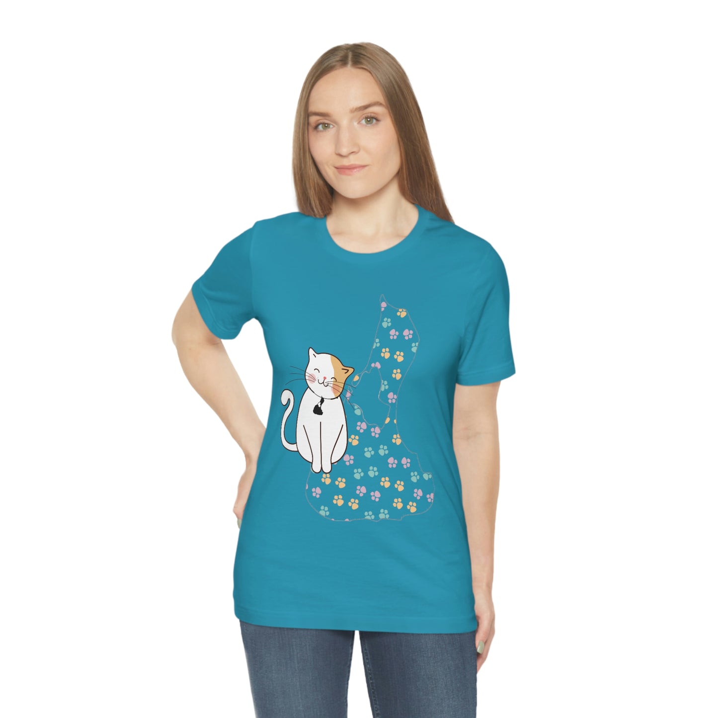 Block Island Paw Print T-shirt