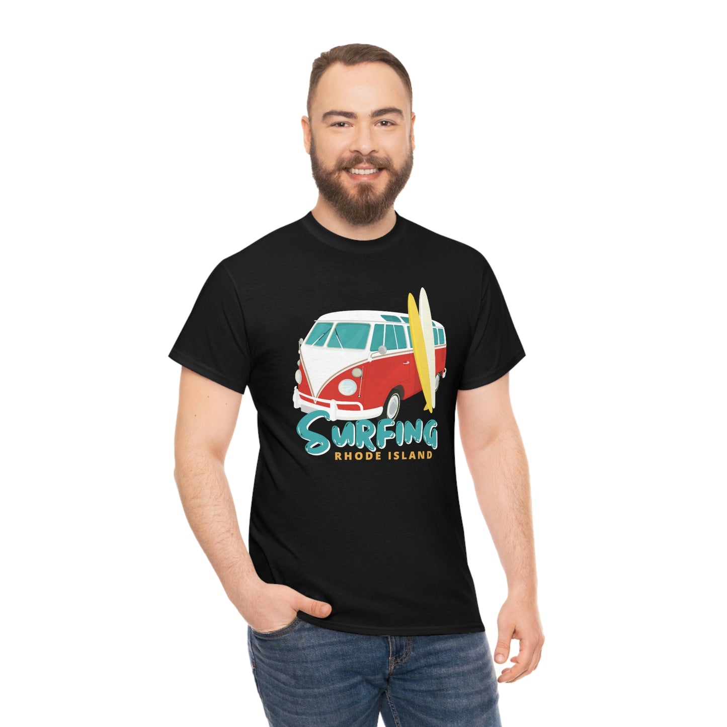 Surfing Rhode Island T-shirt