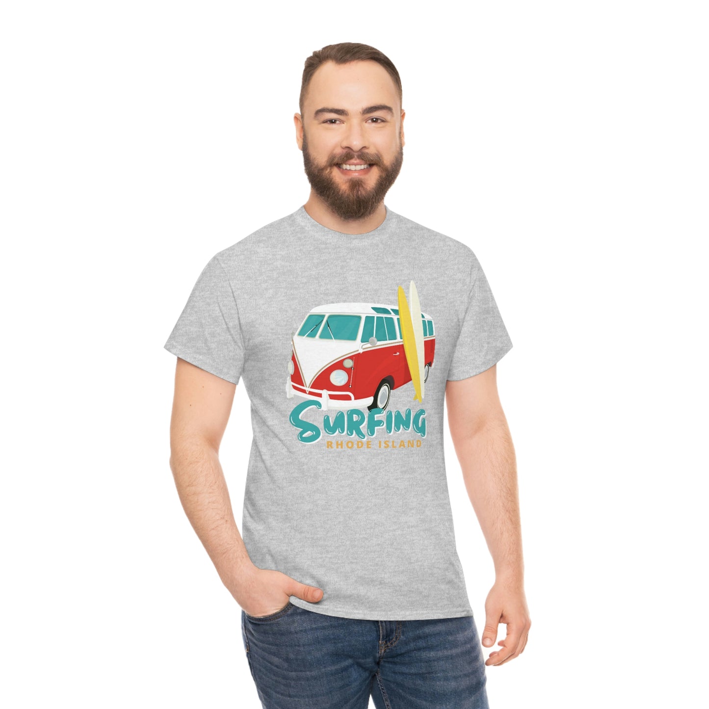 Surfing Rhode Island T-shirt