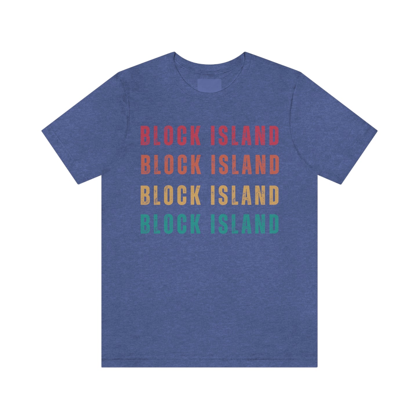 Block Island Retro Colors T-shirt