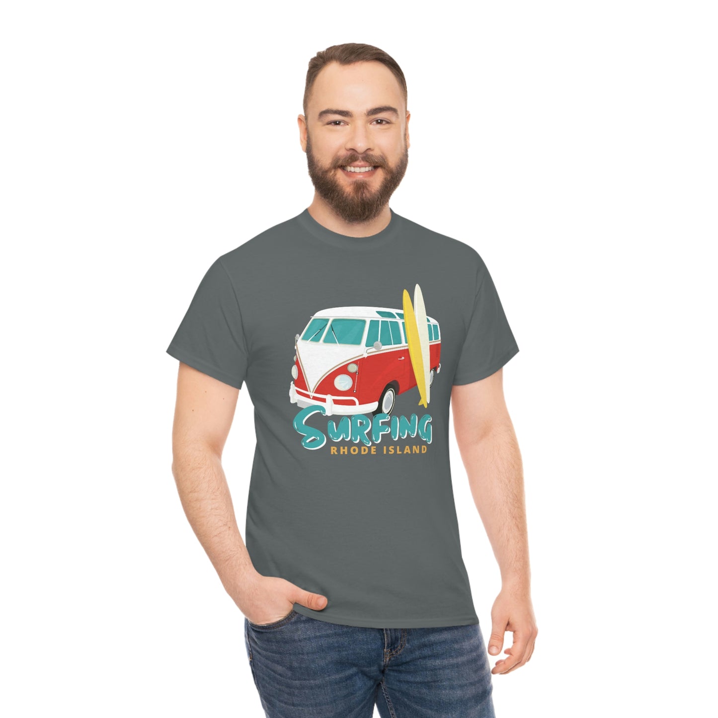 Surfing Rhode Island T-shirt