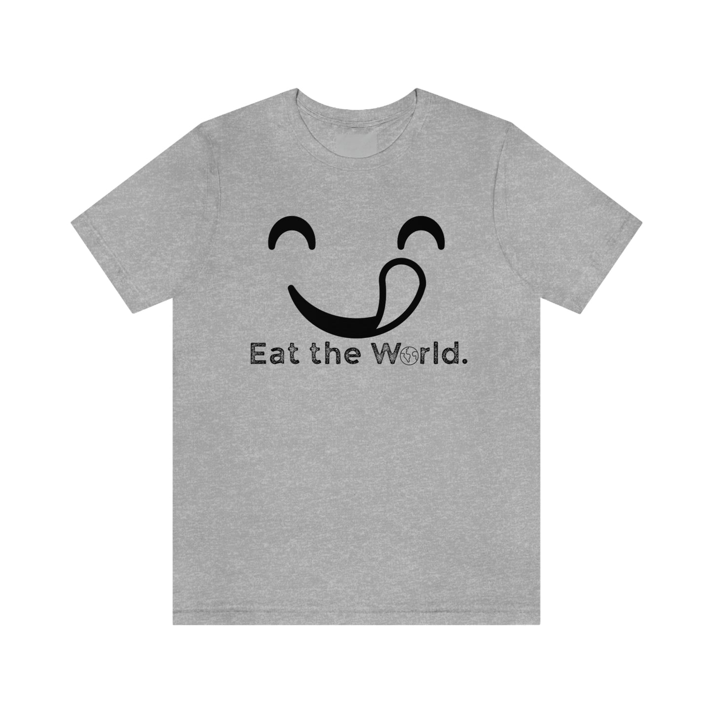 eat the world gray t-shirt