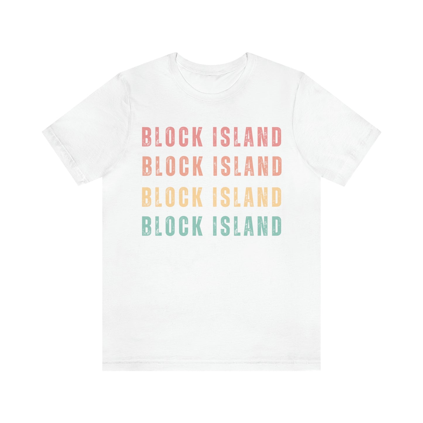 Block Island Retro Colors T-shirt