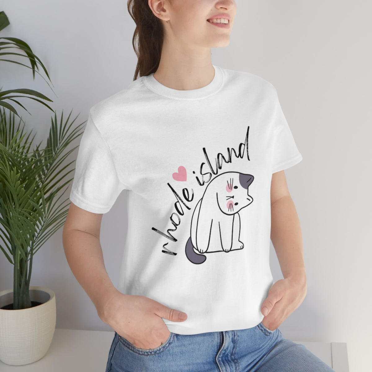 Rhode Island Cat T-Shirt