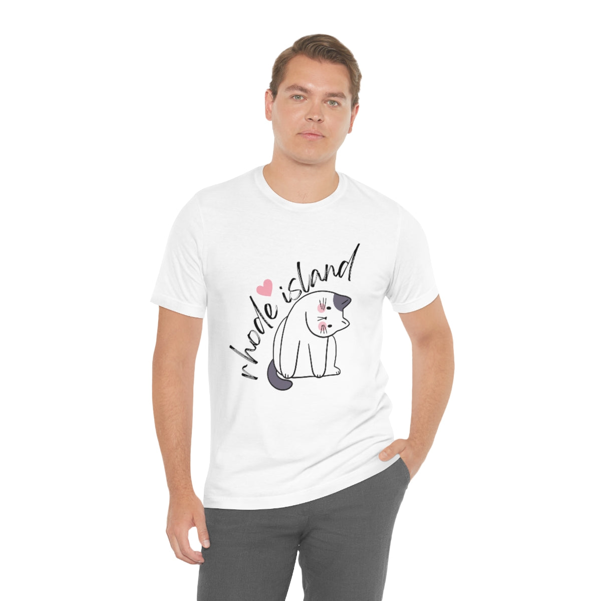 Rhode Island Cat T-Shirt