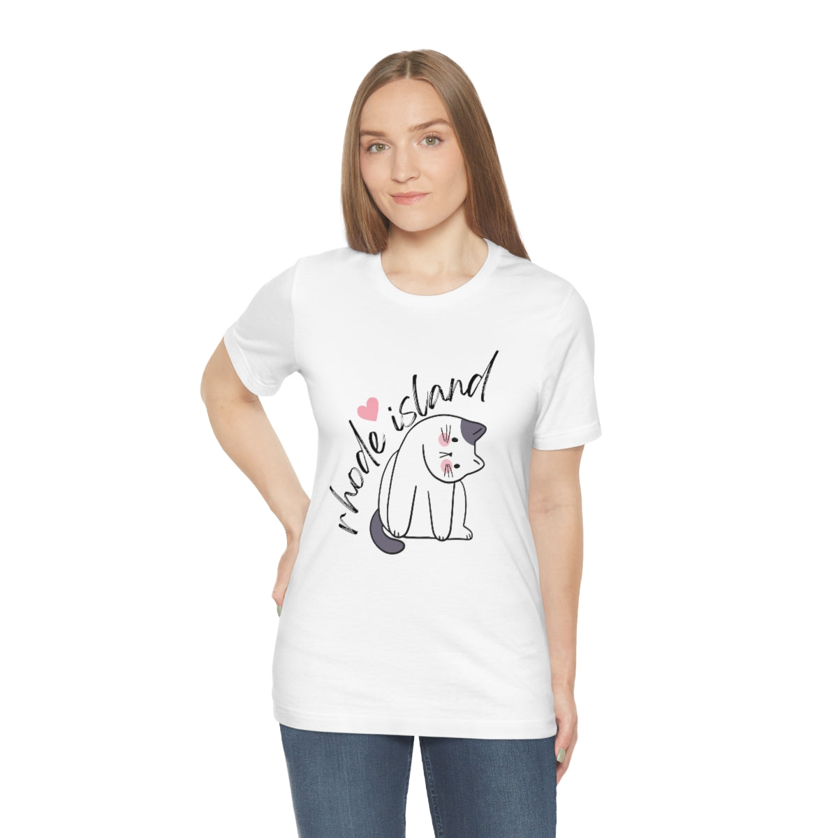 Rhode Island Cat T-Shirt