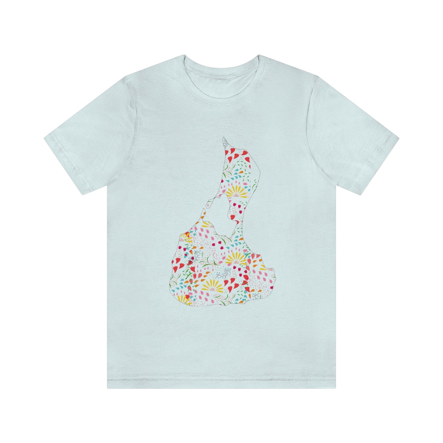 Block Island Flowers T-shirt