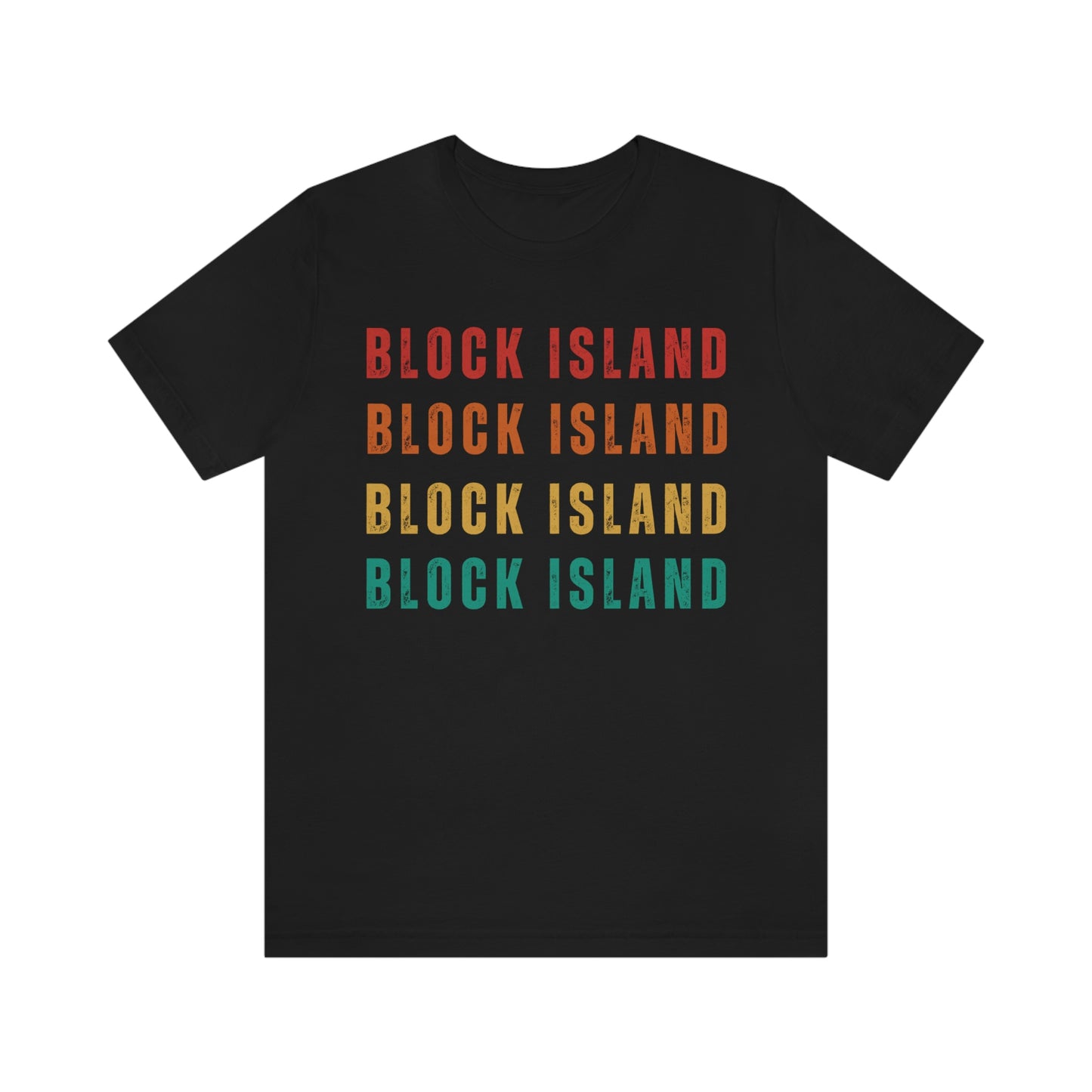 Block Island Retro Colors T-shirt