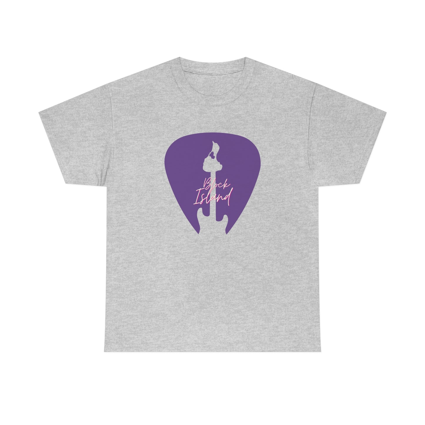 Block Island Guitar Pick T-Shirt