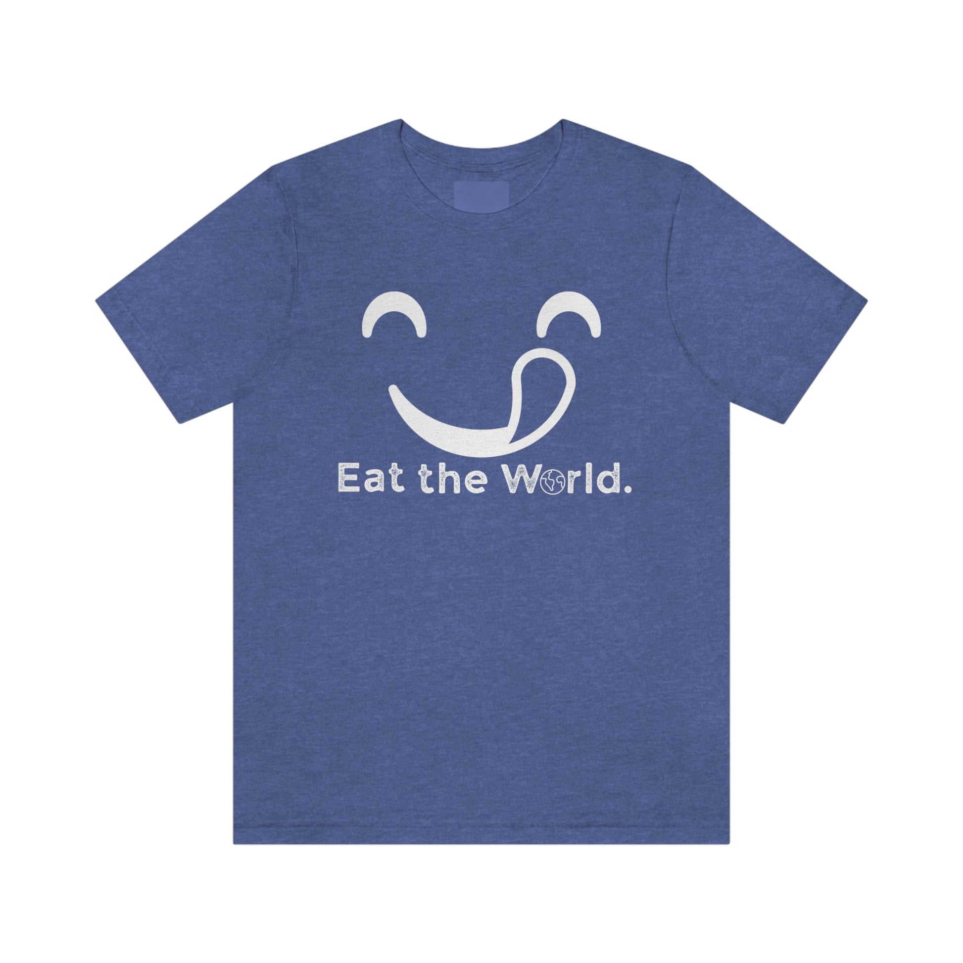 eat the world violet t-shirt