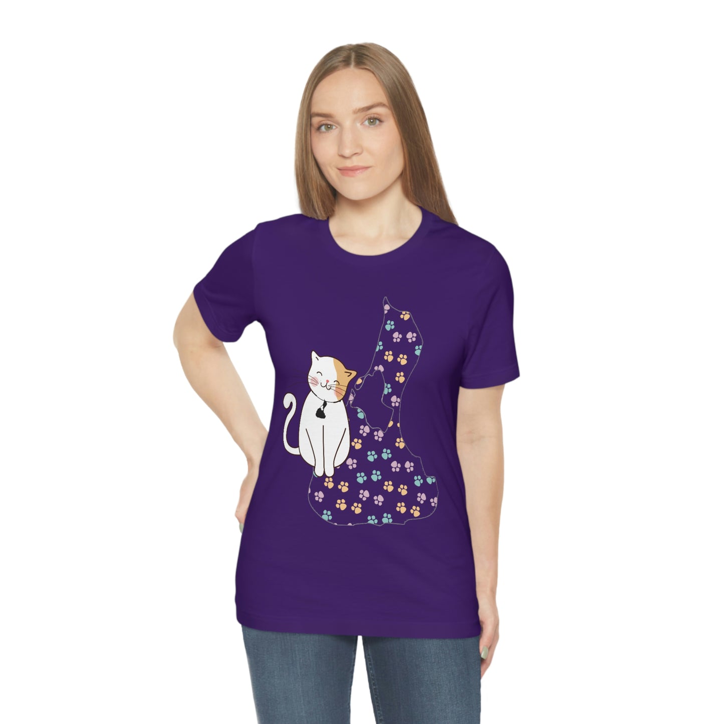 Block Island Paw Print T-shirt